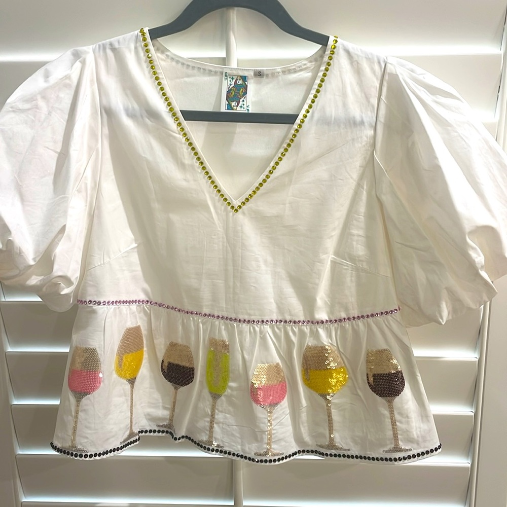 Queen of sparkle!  Ladies small top